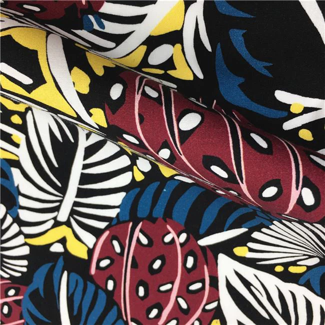 Material impreso de algodón